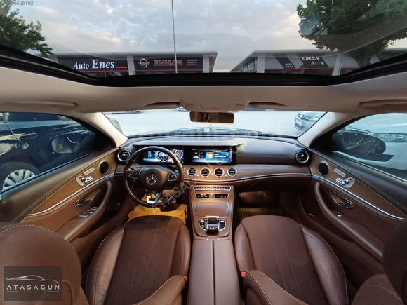 2017 MERCEDES E220 D EXCLUSIVE 4 MATİC /COMMAND/VAKUM/E.BGJ/TABA