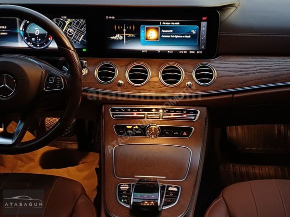 2017 MERCEDES E220 D EXCLUSIVE 4 MATİC /COMMAND/VAKUM/E.BGJ/TABA