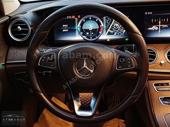 2017 MERCEDES E220 D EXCLUSIVE 4 MATİC /COMMAND/VAKUM/E.BGJ/TABA