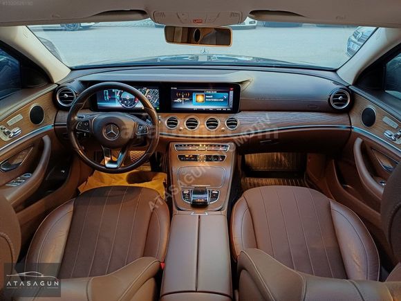 2017 MERCEDES E220 D EXCLUSIVE 4 MATİC /COMMAND/VAKUM/E.BGJ/TABA