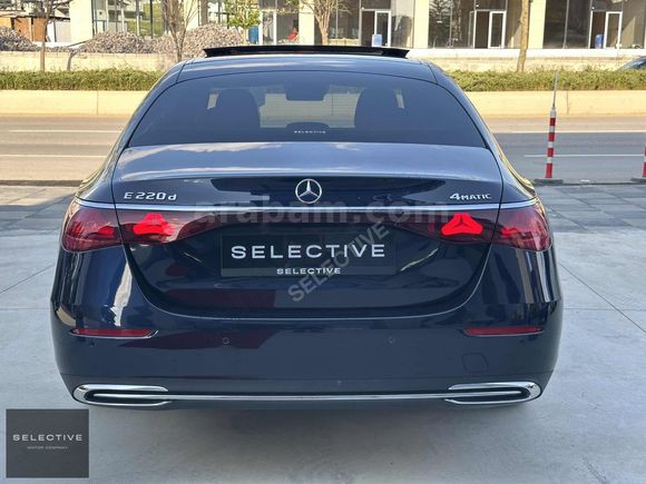 SELECTIVE-2024 BAYİ HATASIZ E220D 4MATIC ARKAAKS-AIRMATIC-SOĞTMA