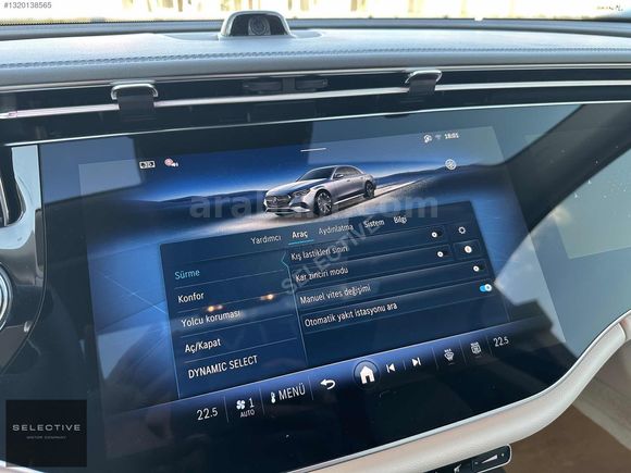 SELECTIVE-2024 BAYİ HATASIZ E220D 4MATIC ARKAAKS-AIRMATIC-SOĞTMA