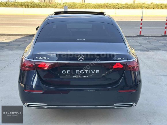 SELECTIVE-2024 BAYİ HATASIZ E220D 4MATIC ARKAAKS-AIRMATIC-SOĞTMA