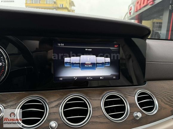 2018 E220dExclusive+CamTavan+ÇiftHafıza+Isıtma+Ambians HATASIZ