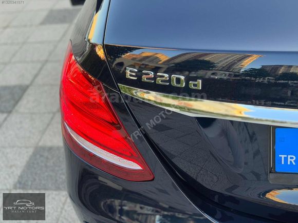 YRT | 60 BİN KM DE BOYASIZ ÖZEL SİPARİŞ E220d DİSTRONİC Ş.TAKİP