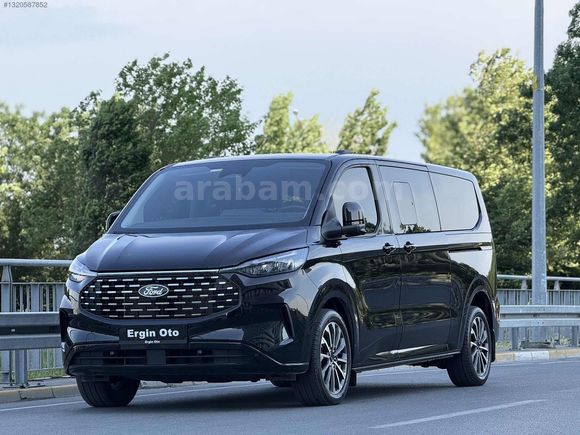 2025 Ford Custom %20 Fatura Cam Tavan Titanim Plus Deri Koltuk