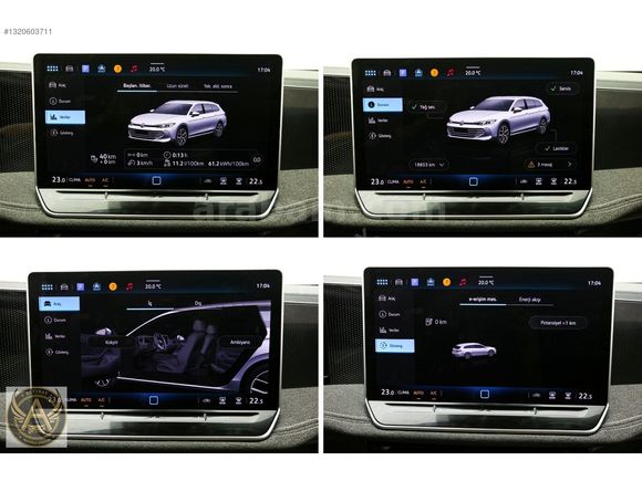 2025 VW PASSAT 1.5 PLUG-İN HYBRID NOKTA BOYASIZ 18.000 KM