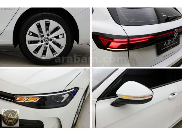 2025 VW PASSAT 1.5 PLUG-İN HYBRID NOKTA BOYASIZ 18.000 KM