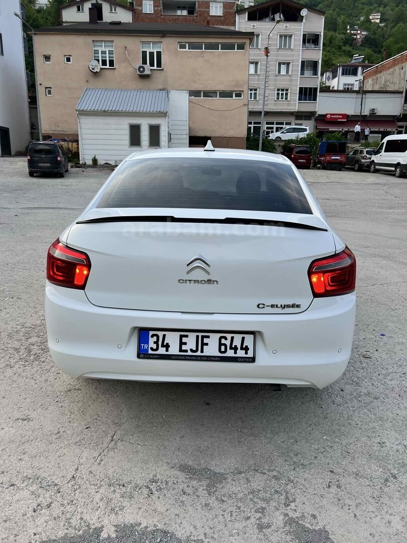 Galeriden Citroen C-Elysée 1.5 BlueHDI Feel 2021 Model Ordu 125.000 km Beyaz 4