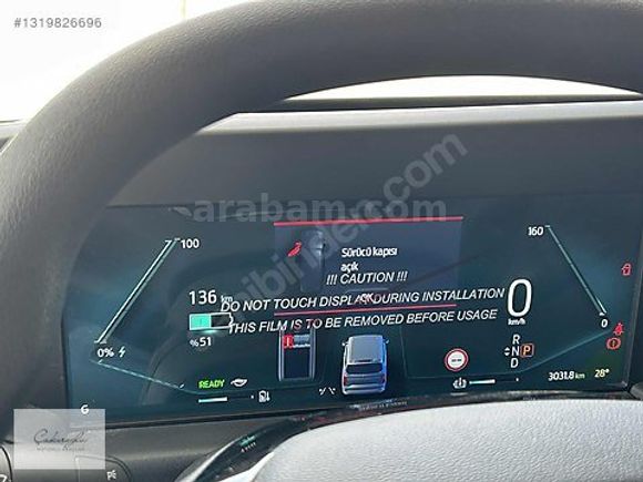 ELEKTRİK TRANSİT CUSTOM HATASIZ-BOYASIZ-DEĞİŞENSİZ-İLK SAHİBİNDE