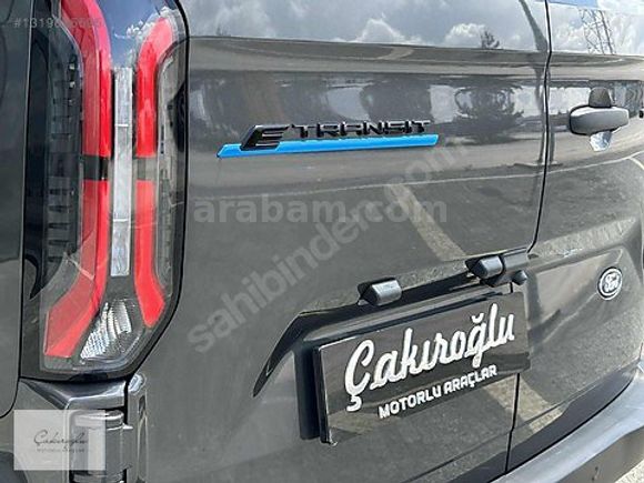 ELEKTRİK TRANSİT CUSTOM HATASIZ-BOYASIZ-DEĞİŞENSİZ-İLK SAHİBİNDE