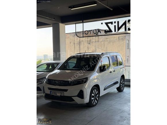 -AKDENİZ-2025 OPEL COMBO 1.5D ULTİMATE CAMTAVAN+12.000KM+BOYASIZ