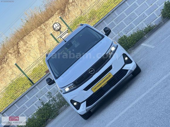 YATAĞAN KARDEŞLER OTODAN 2025 OPEL COMBO CAM TAVAN BOYASIZ 28KM