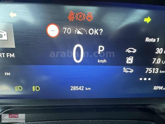 YATAĞAN KARDEŞLER OTODAN 2025 OPEL COMBO CAM TAVAN BOYASIZ 28KM