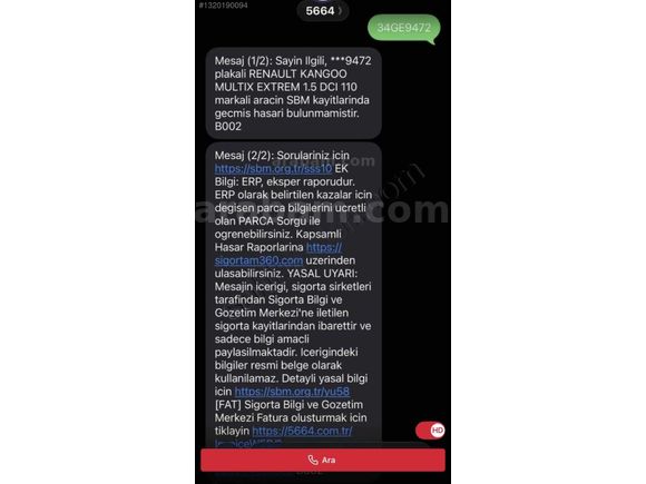 HATASIZ BOYASIZ DEGİŞENSİZ HASAR KAYITSIZ 6 VİTES