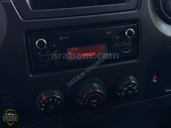 KLİMA'LI 2018 RENAULT MASTER 2.3 dCİ 9 m3 DEĞİŞENSİZ %20KDV