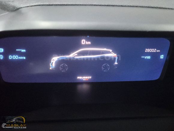 2025 MODEL HASAR KAYITSIZ PLAKALI 28000'DE 1,2 PURETECH ALLURE