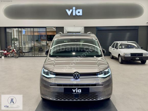 ''VİA''Boyasız 2024 VW Caddy Style-Cam Tavan-Hayalet-Şerit Takip