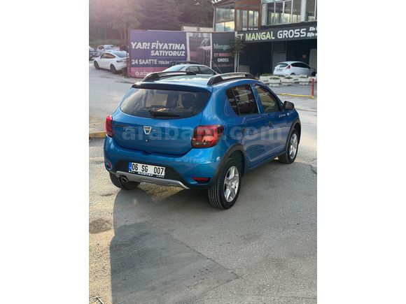 Dacia Sandero Stepway 1.5 DCI 2017 Hatasız Boyasız Değişensiz