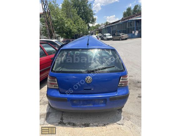 Plakalı yandan ağır hasarlı golf 1.6AKL motor