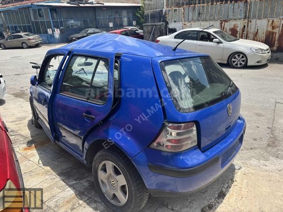 Plakalı yandan ağır hasarlı golf 1.6AKL motor
