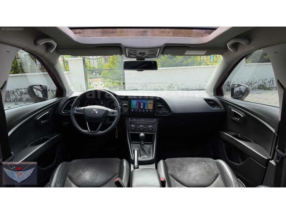 2015 LEON FR DÖNÜŞÜM CAM TAVAN DSG KIRMIZII