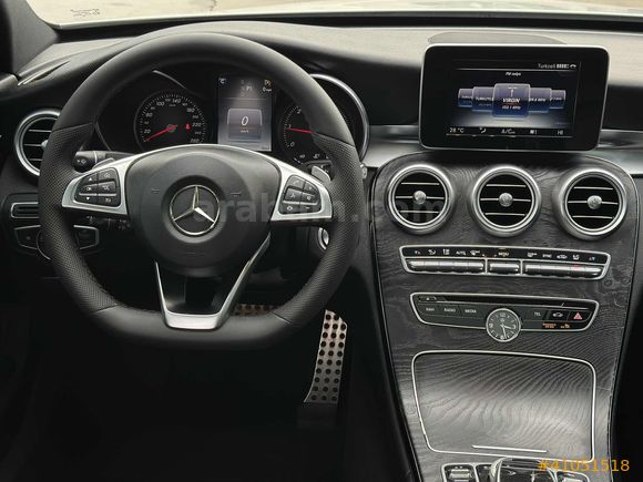 2016 Mercedes-Benz C200d BlueTEC AMG / TouchPad / Analog Saat