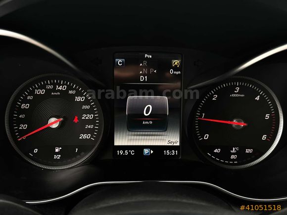 2016 Mercedes-Benz C200d BlueTEC AMG / TouchPad / Analog Saat