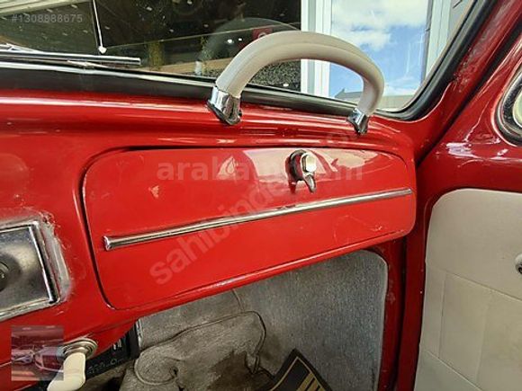 1966 VW 1200 PRE DÜZ CAM DMR KONSOL KOLLEKSİYONLUK ARAYANLAR LPG