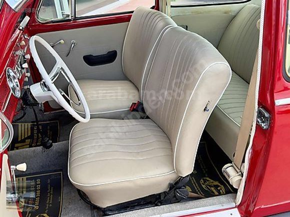 1966 VW 1200 PRE DÜZ CAM DMR KONSOL KOLLEKSİYONLUK ARAYANLAR LPG