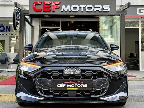 BOYASIZ 2025 MODEL AUDİ A3 SPORTBACK 35 TFSI ADVANCED (10.000km)