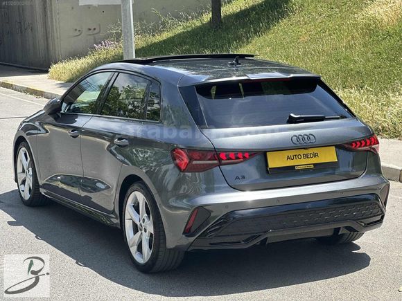 AUTO BEDİR'DEN 2025 MODEL AUDİ A3 S LİNE 38 BİN KM DE HATASIZ