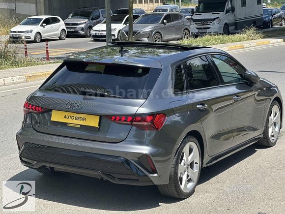 AUTO BEDİR'DEN 2025 MODEL AUDİ A3 S LİNE 38 BİN KM DE HATASIZ
