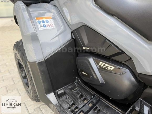 2022 Çıkış CAN-AM Outlander 650CC Sadece 3.841KM Bakımlı Ekstral