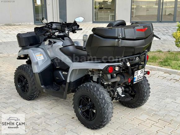 2022 Çıkış CAN-AM Outlander 650CC Sadece 3.841KM Bakımlı Ekstral
