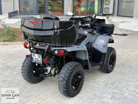 2022 Çıkış CAN-AM Outlander 650CC Sadece 3.841KM Bakımlı Ekstral