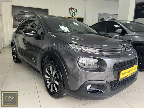 2019 MODEL CİTROEN C3 1.2PRUTECH SHİNE 74.000KM HATASIZ BOYASIZ