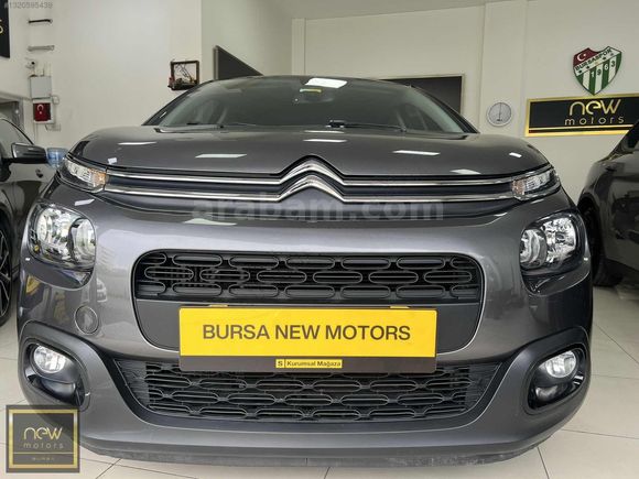 2019 MODEL CİTROEN C3 1.2PRUTECH SHİNE 74.000KM HATASIZ BOYASIZ