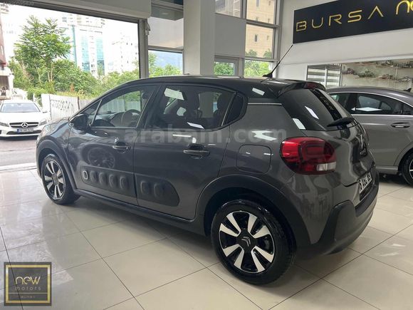 2019 MODEL CİTROEN C3 1.2PRUTECH SHİNE 74.000KM HATASIZ BOYASIZ