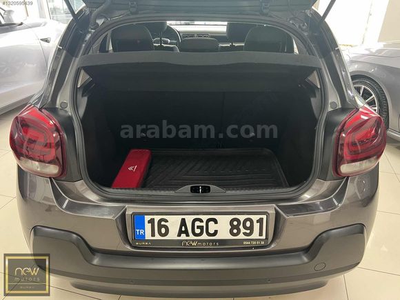 2019 MODEL CİTROEN C3 1.2PRUTECH SHİNE 74.000KM HATASIZ BOYASIZ