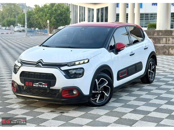 2020 CİTROEN C3 SHİNE OTOMATİK HATASIZ BOYASIZ ORJİNAL ÇİFT RENK