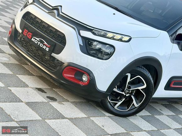 2020 CİTROEN C3 SHİNE OTOMATİK HATASIZ BOYASIZ ORJİNAL ÇİFT RENK