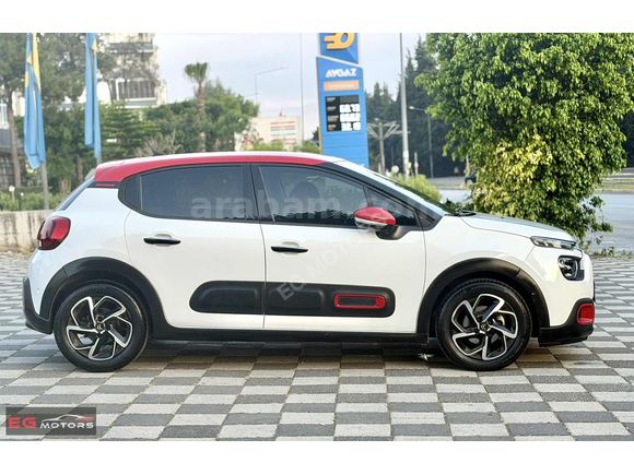 2020 CİTROEN C3 SHİNE OTOMATİK HATASIZ BOYASIZ ORJİNAL ÇİFT RENK