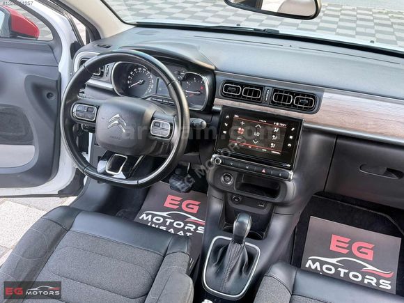 2020 CİTROEN C3 SHİNE OTOMATİK HATASIZ BOYASIZ ORJİNAL ÇİFT RENK