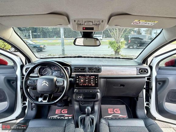 2020 CİTROEN C3 SHİNE OTOMATİK HATASIZ BOYASIZ ORJİNAL ÇİFT RENK