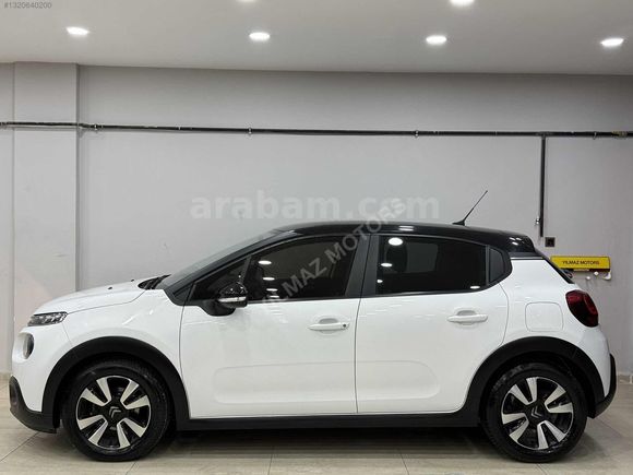 2020 + BOYASIZ + DEĞİŞENSİZ + OTOMATİK + 50 BİN KM +CİTROEN + C3