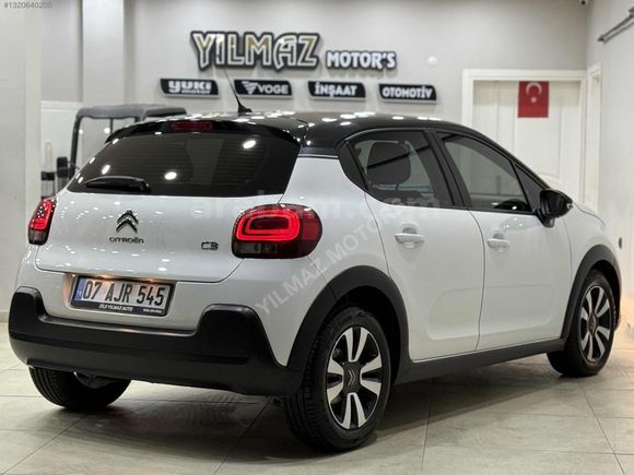2020 + BOYASIZ + DEĞİŞENSİZ + OTOMATİK + 50 BİN KM +CİTROEN + C3