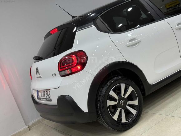 2020 + BOYASIZ + DEĞİŞENSİZ + OTOMATİK + 50 BİN KM +CİTROEN + C3