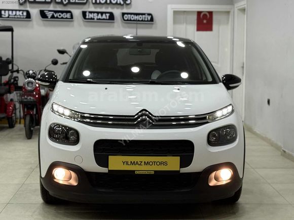 2020 + BOYASIZ + DEĞİŞENSİZ + OTOMATİK + 50 BİN KM +CİTROEN + C3