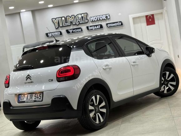 2020 + BOYASIZ + DEĞİŞENSİZ + OTOMATİK + 50 BİN KM +CİTROEN + C3